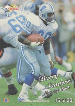 1993 Pacific - Silver Prism #16 Barry Sanders Back