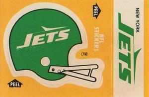 1984 Fleer Team Action - Stickers #NNO New York Jets Helmet Front