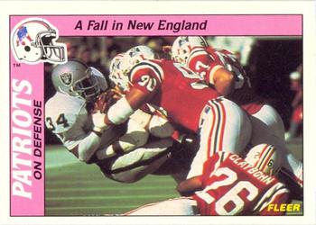 1988 Fleer Team Action #22 A Fall in New England Front