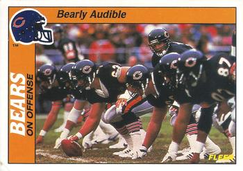 1988 Fleer Team Action #29 Bearly Audible Front