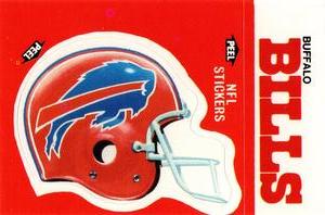 1988 Fleer Team Action - Stickers #NNO Buffalo Bills Helmet Front