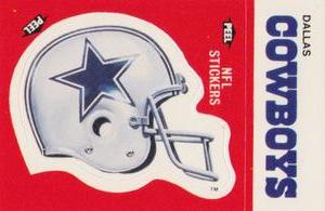 1988 Fleer Team Action - Stickers #NNO Dallas Cowboys Helmet Front