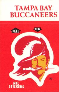 1988 Fleer Team Action - Stickers #NNO Tampa Bay Buccaneers Logo Front