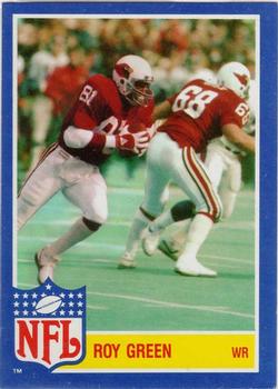 1984 Topps - Glossy NFL Stars #6 Roy Green Front
