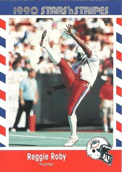 1990 Asher Candy Stars 'n Stripes #2 Reggie Roby Front