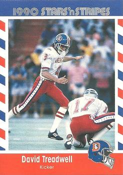 1990 Asher Candy Stars 'n Stripes #3 David Treadwell Front
