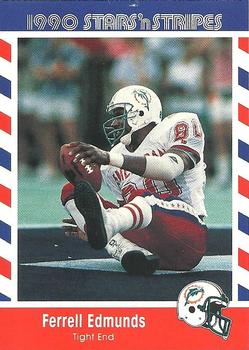 1990 Asher Candy Stars 'n Stripes #31 Ferrell Edmunds Front