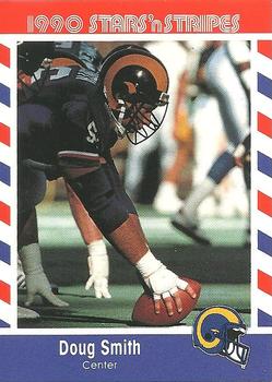 1990 Asher Candy Stars 'n Stripes #59 Doug Smith Front