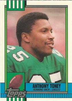 1990 Topps - Collector's Edition (Tiffany) #90 Anthony Toney Front
