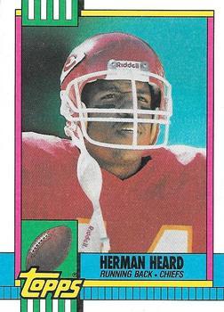 1990 Topps - Collector's Edition (Tiffany) #260 Herman Heard Front
