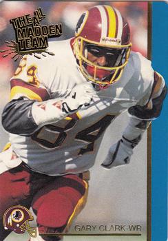 1991 Action Packed All-Madden #40 Gary Clark Front