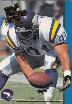 1991 Action Packed All-Madden #48 Greg Manusky Front