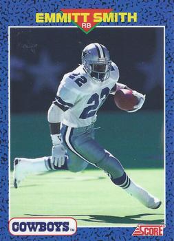 1991 Score - Young Superstars #12 Emmitt Smith Front