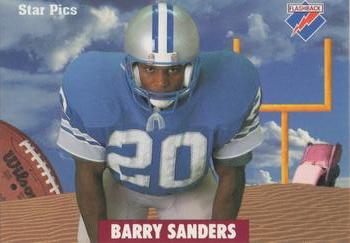 1991 Star Pics - Autographs #2 Barry Sanders Front