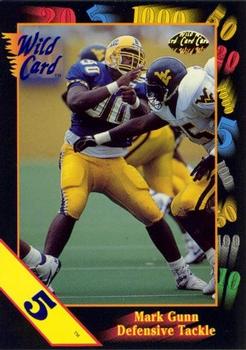 1991 Wild Card Draft - 5 Stripe #97 Mark Gunn Front