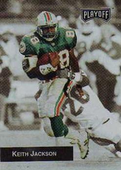 1993 Playoff #3 Keith Jackson Front