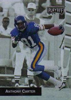 1993 Playoff #63 Anthony Carter Front
