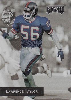 1993 Playoff #100 Lawrence Taylor Front