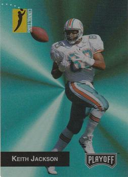 1993 Playoff #292 Keith Jackson Front