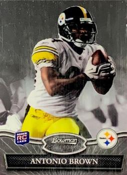 2010 Bowman Sterling #44 Antonio Brown  Front