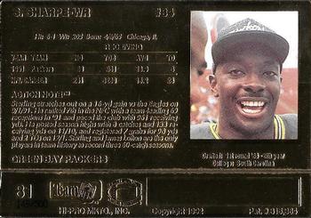 1992 Action Packed - Mint #81 Sterling Sharpe Back