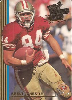 1992 Action Packed All-Madden #47 Brent Jones Front