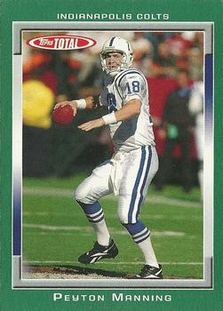 2006 Topps Total - Team Checklists #TC14 Peyton Manning Front
