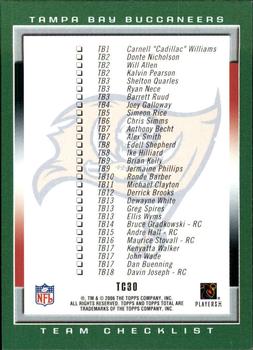 2006 Topps Total - Team Checklists #TC30 Carnell 