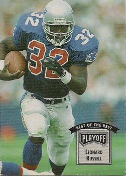 1993 Playoff Contenders #39 Leonard Russell Front