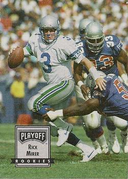 1993 Playoff Contenders #100 Rick Mirer Front