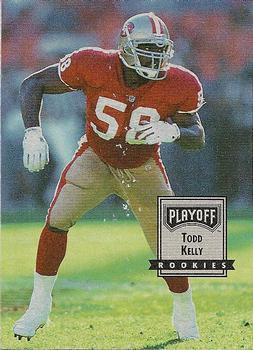 1993 Playoff Contenders #103 Todd Kelly Front