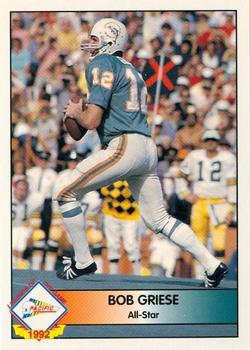 1992 Pacific - Bob Griese #15 Bob Griese Front