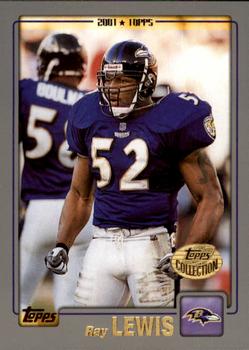 2001 Topps - Topps Collection #50 Ray Lewis Front