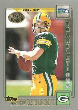 2001 Topps - Topps Collection #198 Matt Hasselbeck Front
