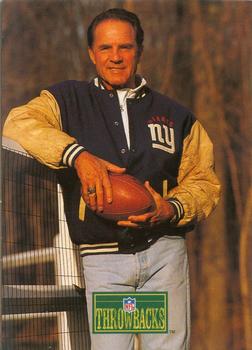1992 Pro Line Portraits #428 Frank Gifford  Front