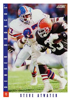 1993 Score #32 Steve Atwater Front