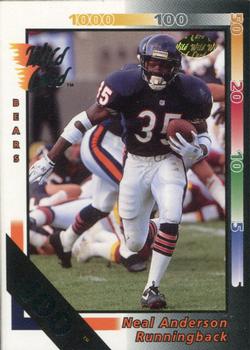 1992 Wild Card - 100 Stripe #139 Neal Anderson Front