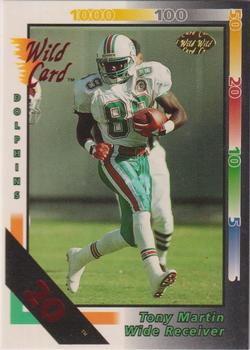1992 Wild Card - 20 Stripe #383 Tony Martin Front