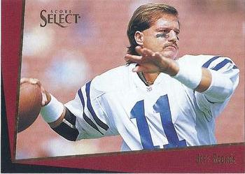 1993 Select #115 Jeff George Front