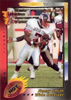 1992 Wild Card - Red Hot Rookies Silver #8 Jimmy Smith Front