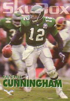 1993 SkyBox Impact #246 Randall Cunningham Front