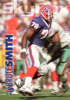 1993 SkyBox Impact #24 Bruce Smith Front