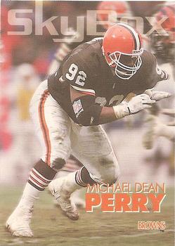 1993 SkyBox Impact #60 Michael Dean Perry Front