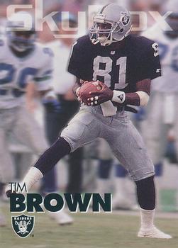 1993 SkyBox Impact #152 Tim Brown Front