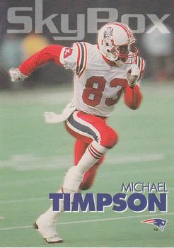 1993 SkyBox Impact #201 Michael Timpson Front