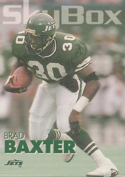 1993 SkyBox Impact #232 Brad Baxter Front
