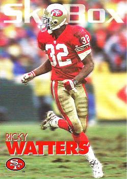 1993 SkyBox Impact #299 Ricky Watters Front