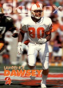 1993 SkyBox Impact #319 Lawrence Dawsey Front