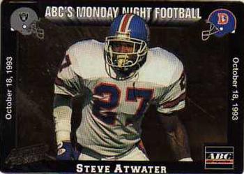 1993 Action Packed Monday Night Football #28 Steve Atwater Front