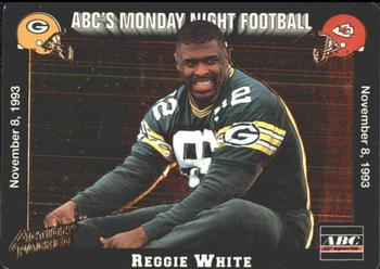1993 Action Packed Monday Night Football #40 Reggie White Front